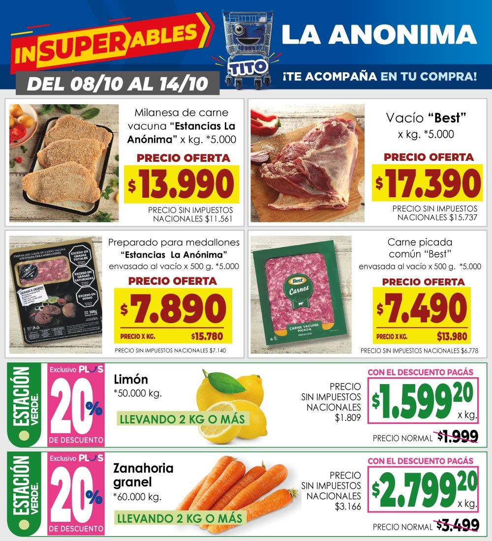 La Anonima  08 AL 14-10